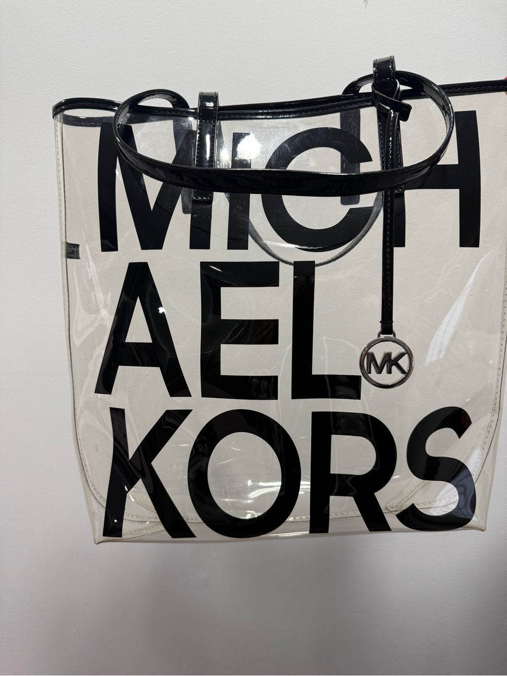 Michael Kors clear tote